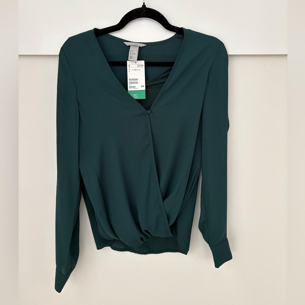 H&M Deep Green Women's Blouse